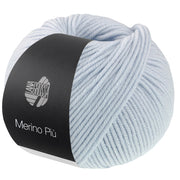 Lana Grossa Merino Piú 011 Zachtblauw - bol garen