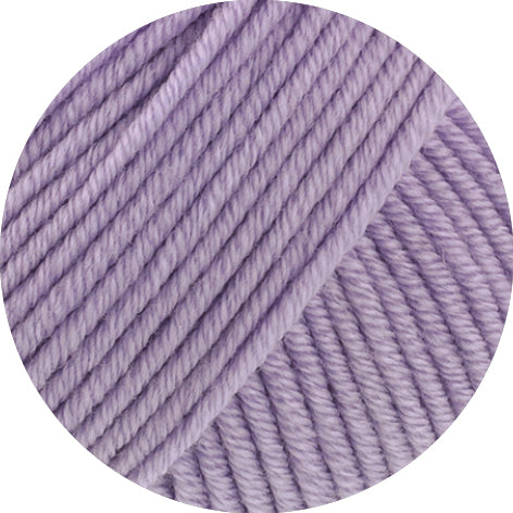 Lana Grossa Merino Piú 012 Lila - kleurdetail van bol garen