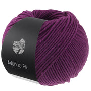Lana Grossa Merino Piú 016 Roodviolet - bol garen