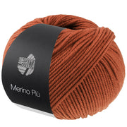 Lana Grossa Merino Piú 020 Roestoranje - bol garen