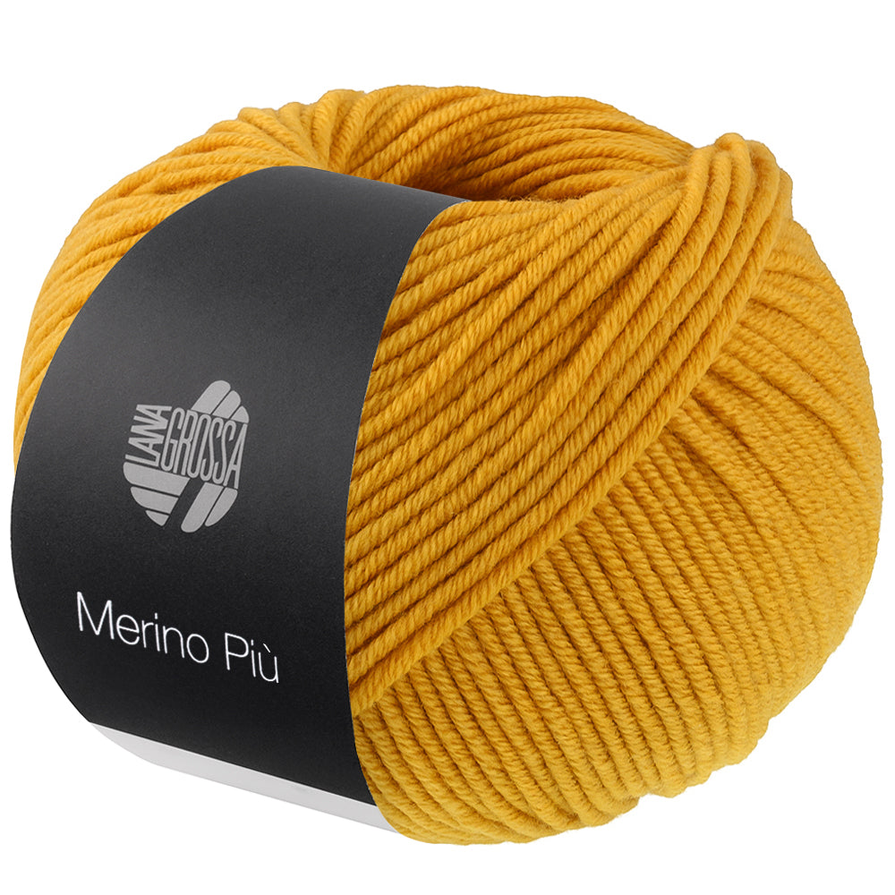 Lana Grossa Merino Piú 021 Saffraangeel - bol garen