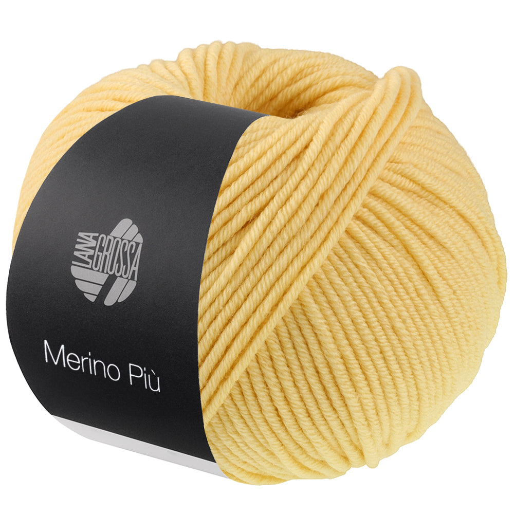 Lana Grossa Merino Piú 022 Vanille - bol garen