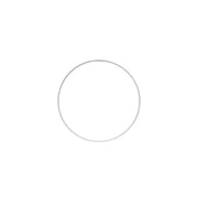 Metalen ring 15cm - Wit