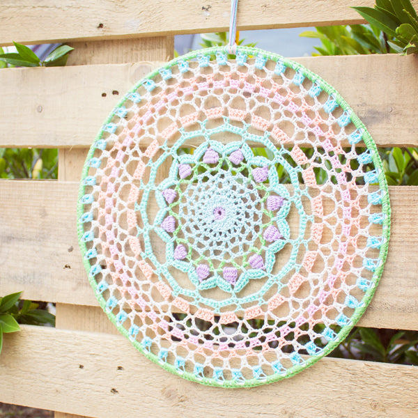 Instagram — gemaakt met Metalen ring 20cm - Wit
