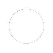 Metalen ring 30cm - Wit
