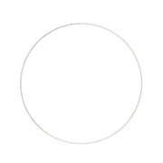Metalen ring 35cm - Wit