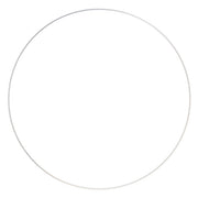 Metalen ring 50cm - Wit
