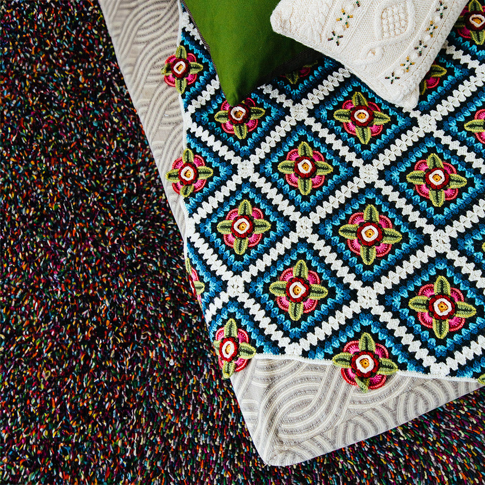 Mexican diamonds blanket — gemaakt met Mexican Diamonds Deken Haakpakket - Inclusief Digitaal Patroon (2)