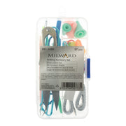 Milward compacte haak- en brei accessoireset 17-delig in opbergbox