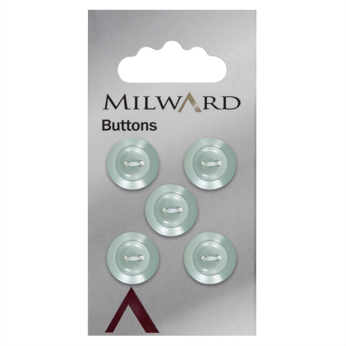 Milward Glans Knoop Groen 13mm (5 stuks)