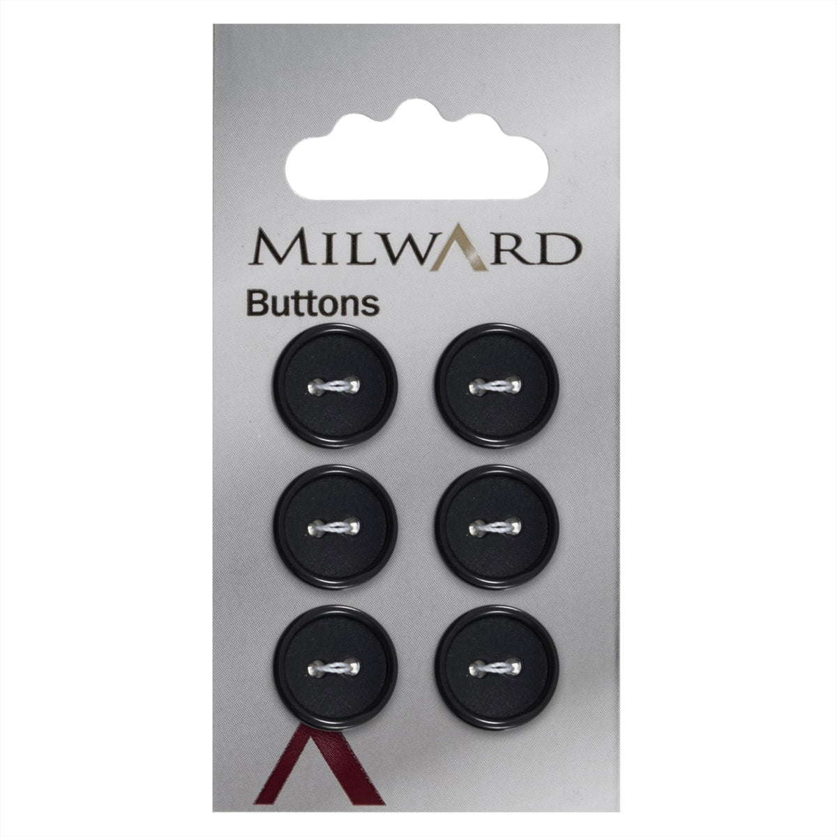 Milward Knoop Mat Donkerblauw 13mm (6 stuks)