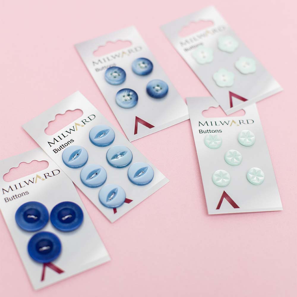 Knopen — gemaakt met Milward Knoop Mat Donkerblauw 15mm (4 stuks) (2)