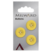 Milward Knoop Mat Geel 17mm (3 stuks)