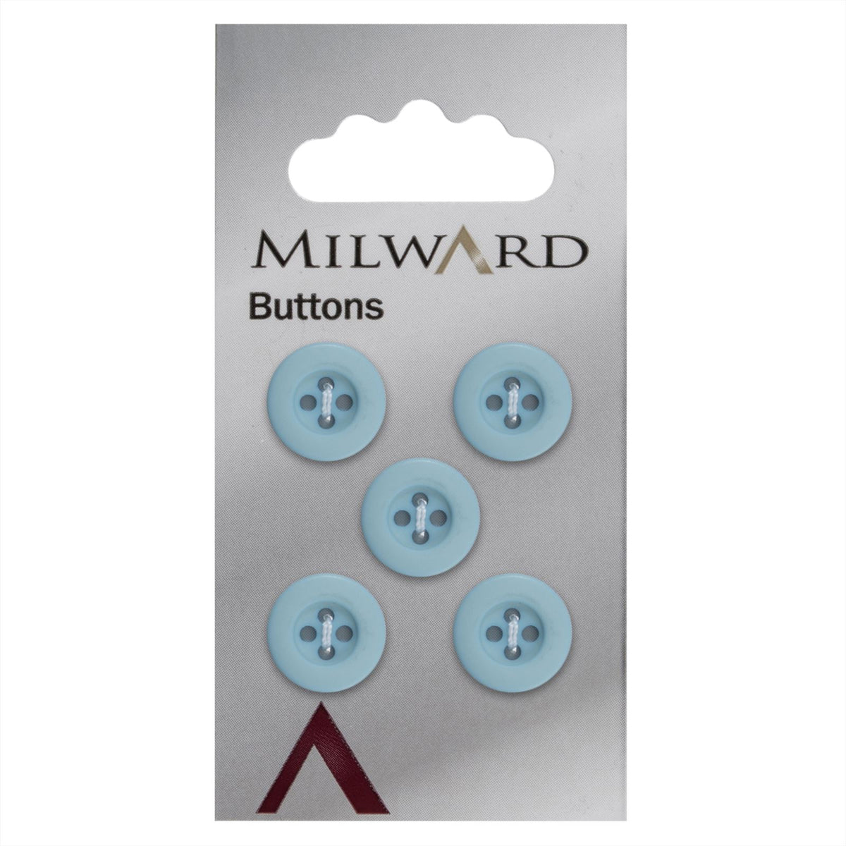 Milward Knoop Mat met Opstaande Rand Blauw 12mm (5 stuks)