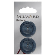Milward Knoop met Rand Donkerblauw 27mm (2 stuks)