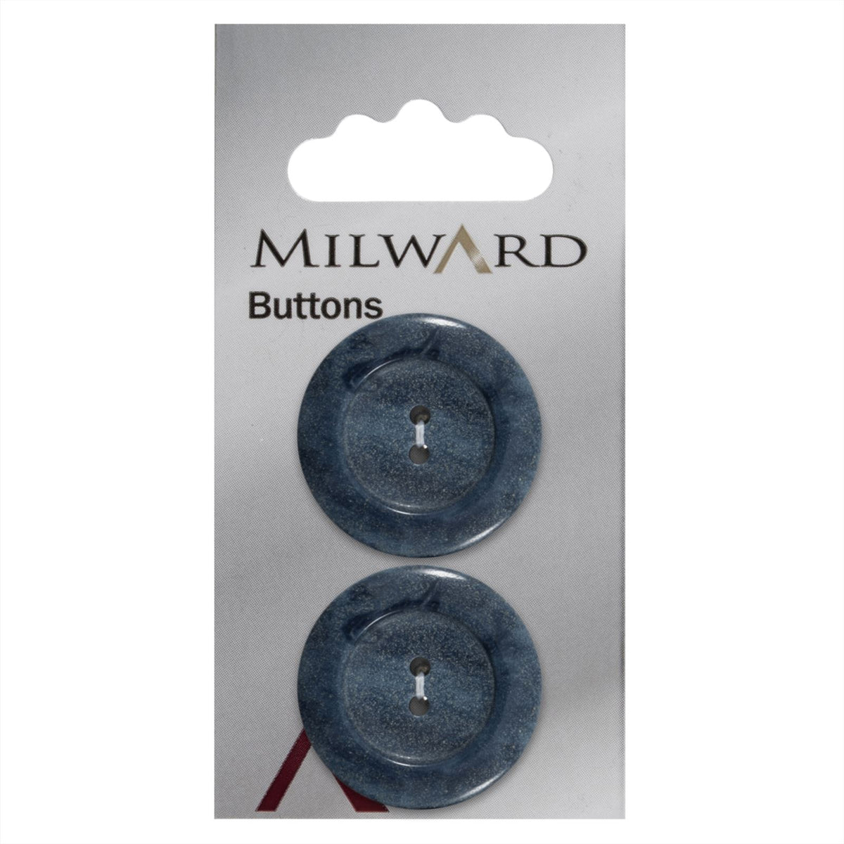 Milward Knoop met Rand Donkerblauw 27mm (2 stuks)