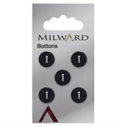 Milward Knoop met Sterretjes Paars 12mm (5 stuks)