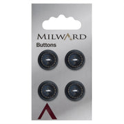 Milward Knoop met Werkje Blauw 15mm (4 stuks)