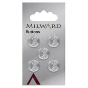 Milward Knoop met Werkje Transparant 13mm (5 stuks)