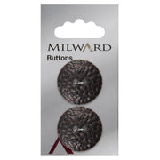 Milward Knoop Metaal Brons 25mm (2 stuks)