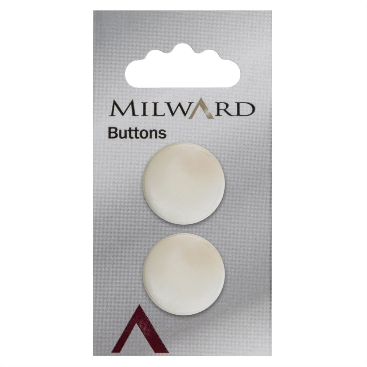 Milward Knoop Naturel 22mm (2 stuks)
