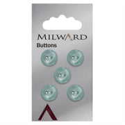 Milward Knoop Parelmoer Lichtgroen 12mm (5 stuks)