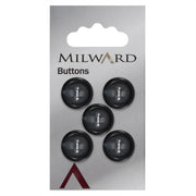 Milward Knoop Zwart/Blauw 15mm (5 stuks)