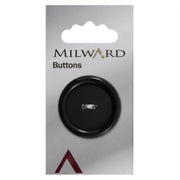 Milward Knoop Zwart Mat 34mm (1 stuks)