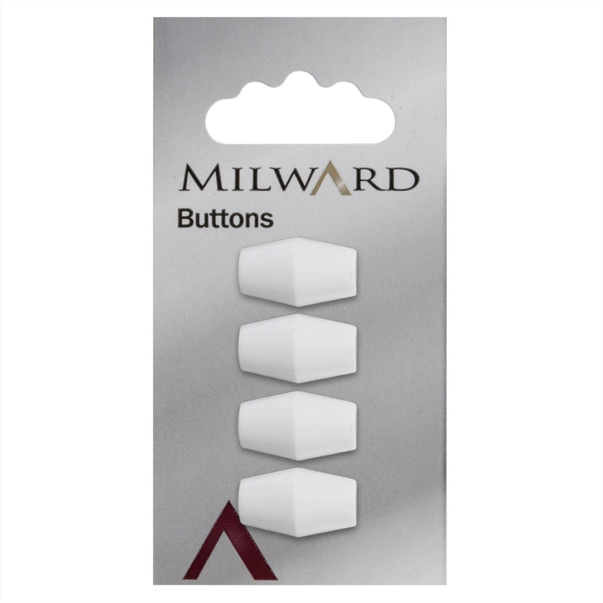 Milward Langwerpige Knoop 19mm (4 stuks)