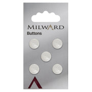 Milward Parelmoer Knoop met Werkje 11mm (5 stuks)