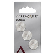 Milward Parelmoer Knoop met Werkje 17mm (3 stuks)