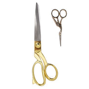 Milward Set Stoffenschaar (25,5cm) & Borduurschaar (11,5cm) Gold - productfoto van de schaar