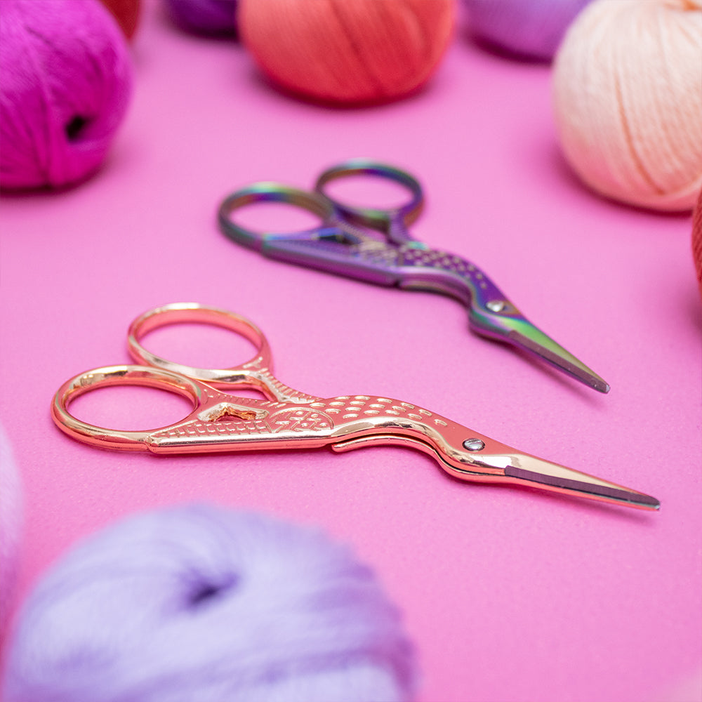 Milward Set Stoffenschaar (25,5cm) & Borduurschaar (11,5cm) Gold - extra productfoto 3