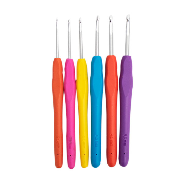 Milward soft grip haaknaaldenset mm — gemaakt met Milward Soft Grip Haaknaaldenset 2,50 - 5,00mm (2)