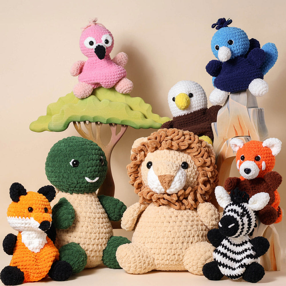 Crochetsnugglespart — gemaakt met Mini Haakboek Kroeltjes Haken deel