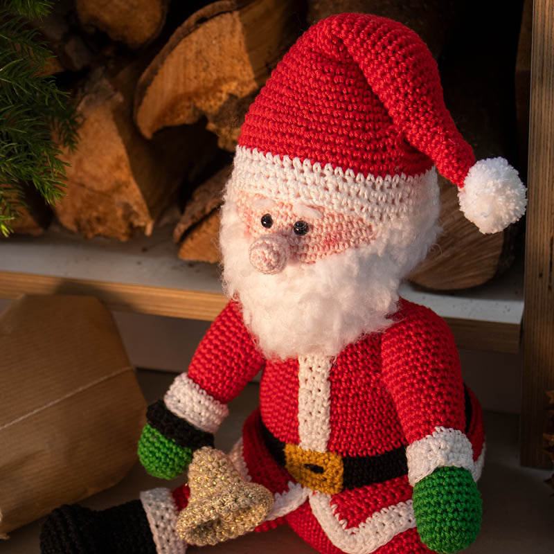 Kerstman nieuwe — gemaakt met Mini Kerstman Haakpakket (2)