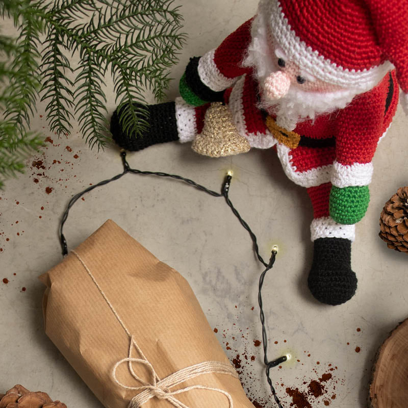 Kerstman nieuwe — gemaakt met Mini Kerstman Haakpakket (3)