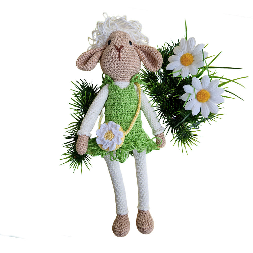 Mollly het schaapje amigurumi haakpatroon pasen — gemaakt met Molly het schaapje - CB Creations Haakpakket