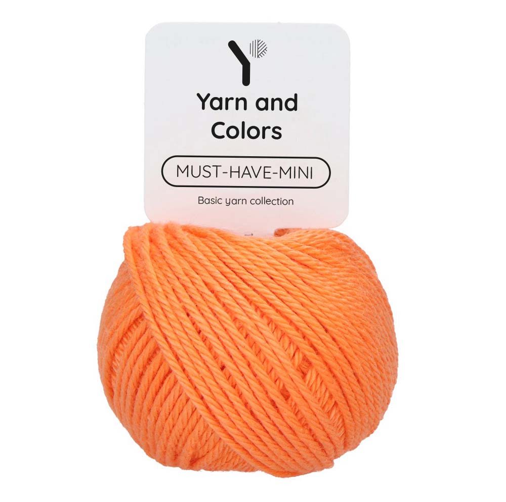 Yarn and Colors Must-have Minis 017 Papaya - bol garen in deze kleur