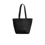 MUUD Betsy Black - Handgemaakte exclusieve lederen shopper 36x43x30cm