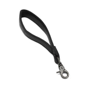 MUUD Cami XL Black - Handgemaakt leren tassen handvat 21 x 2,2 cm
