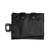 MUUD Carita B Black - Handgemaakt leren inleg 14 x 21 cm voor breinaaldenpunten