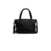 MUUD Laura mini Black - Handgemaakt leren crossbody schoudertas met afneembare portemonnee 19x30x22x7cm