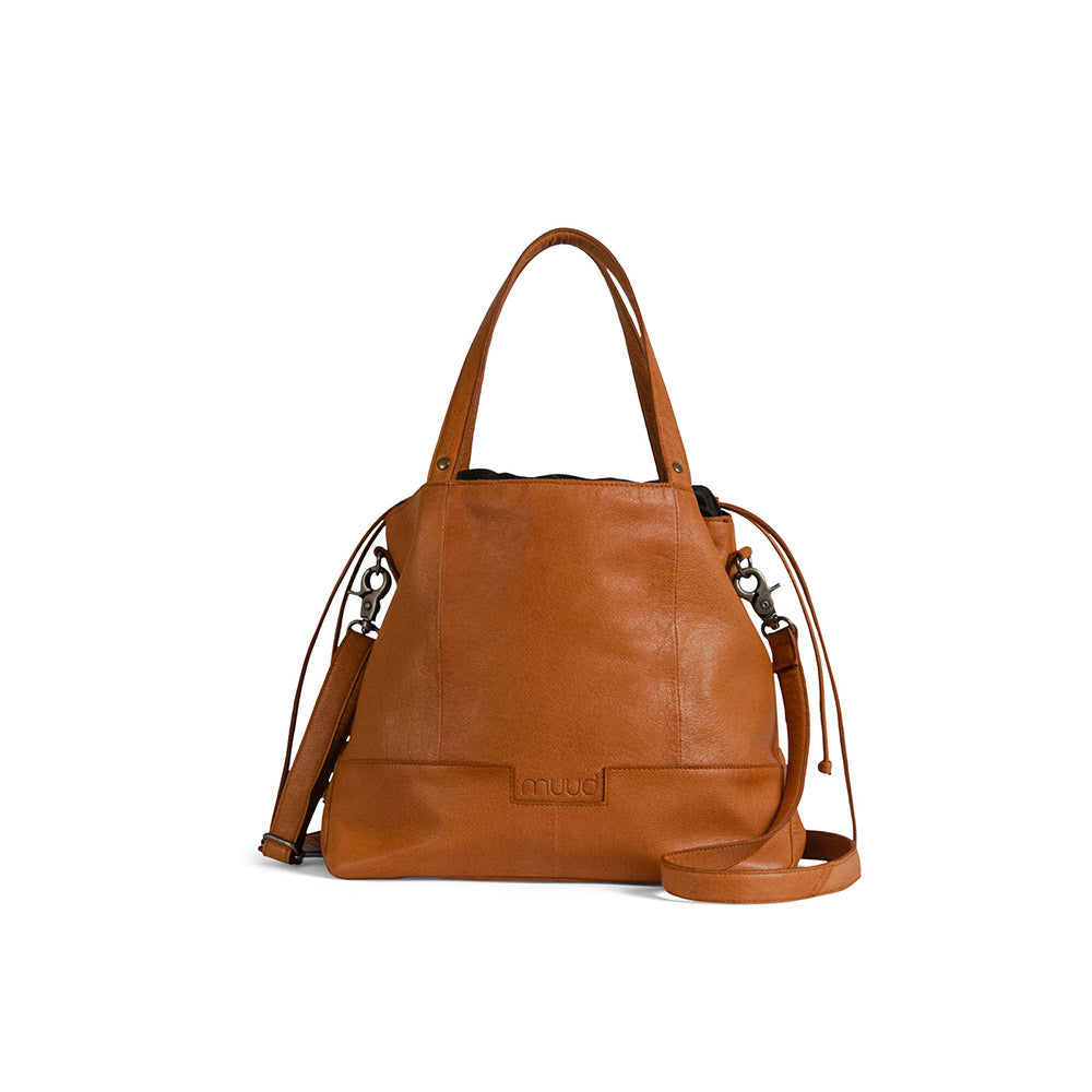 MUUD Lofoten Whisky - Handgemaakt leren tas voor diverse projecten 26x34x14cm