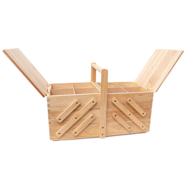 Naaibox hout — gemaakt met Naaimand Hout L Licht