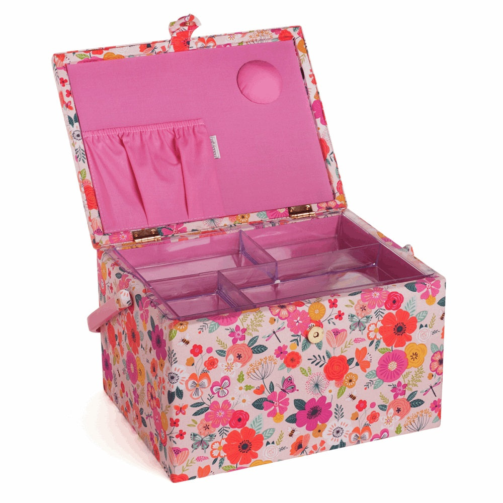 Mrl opn — gemaakt met Naaimand Large Floral Garden Pink