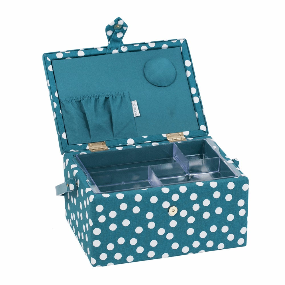 Mrm opn — gemaakt met Naaimand Medium Blue Dots