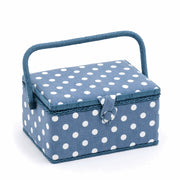 Naaimand Medium Denim Polka Dot