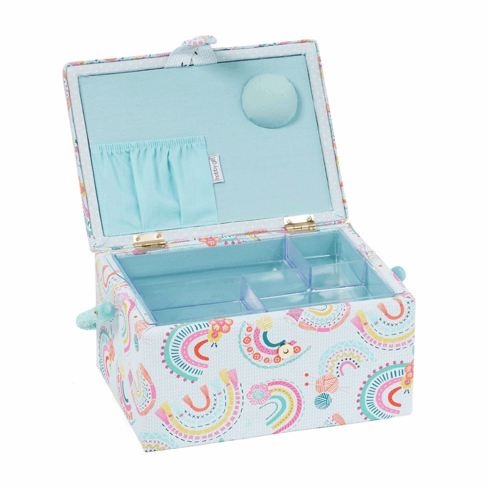 Mrme opn — gemaakt met Naaimand Medium Embroidered Rainbow