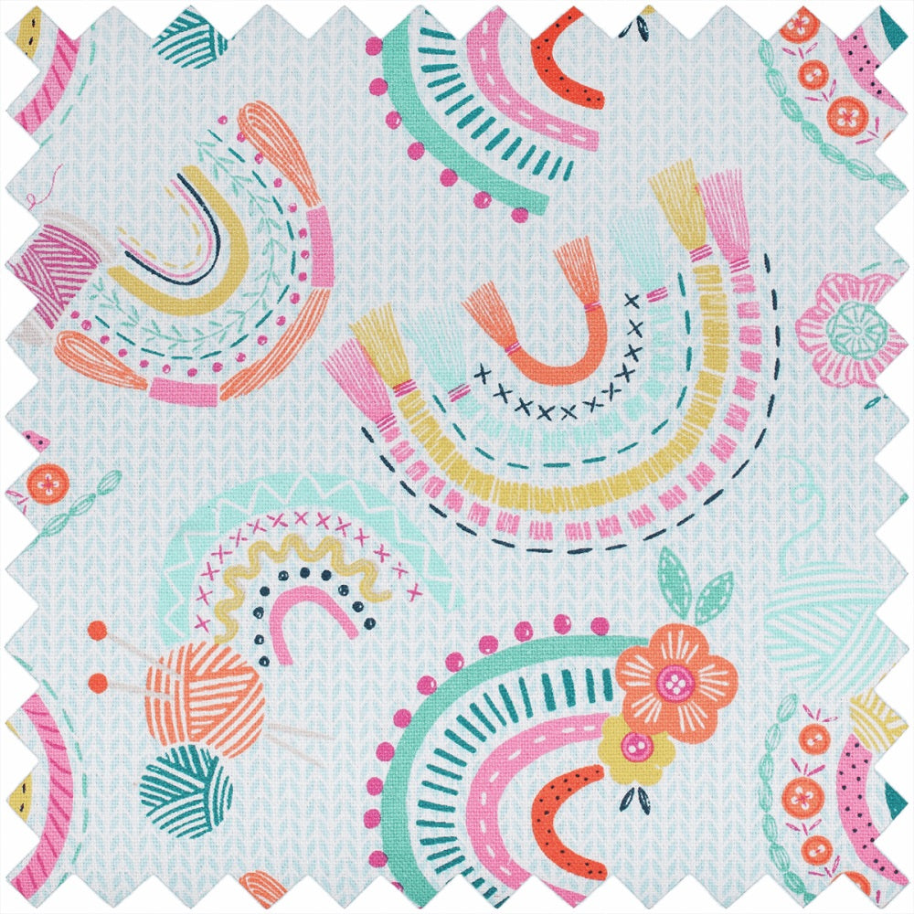 Mrme dt — gemaakt met Naaimand Medium Embroidered Rainbow